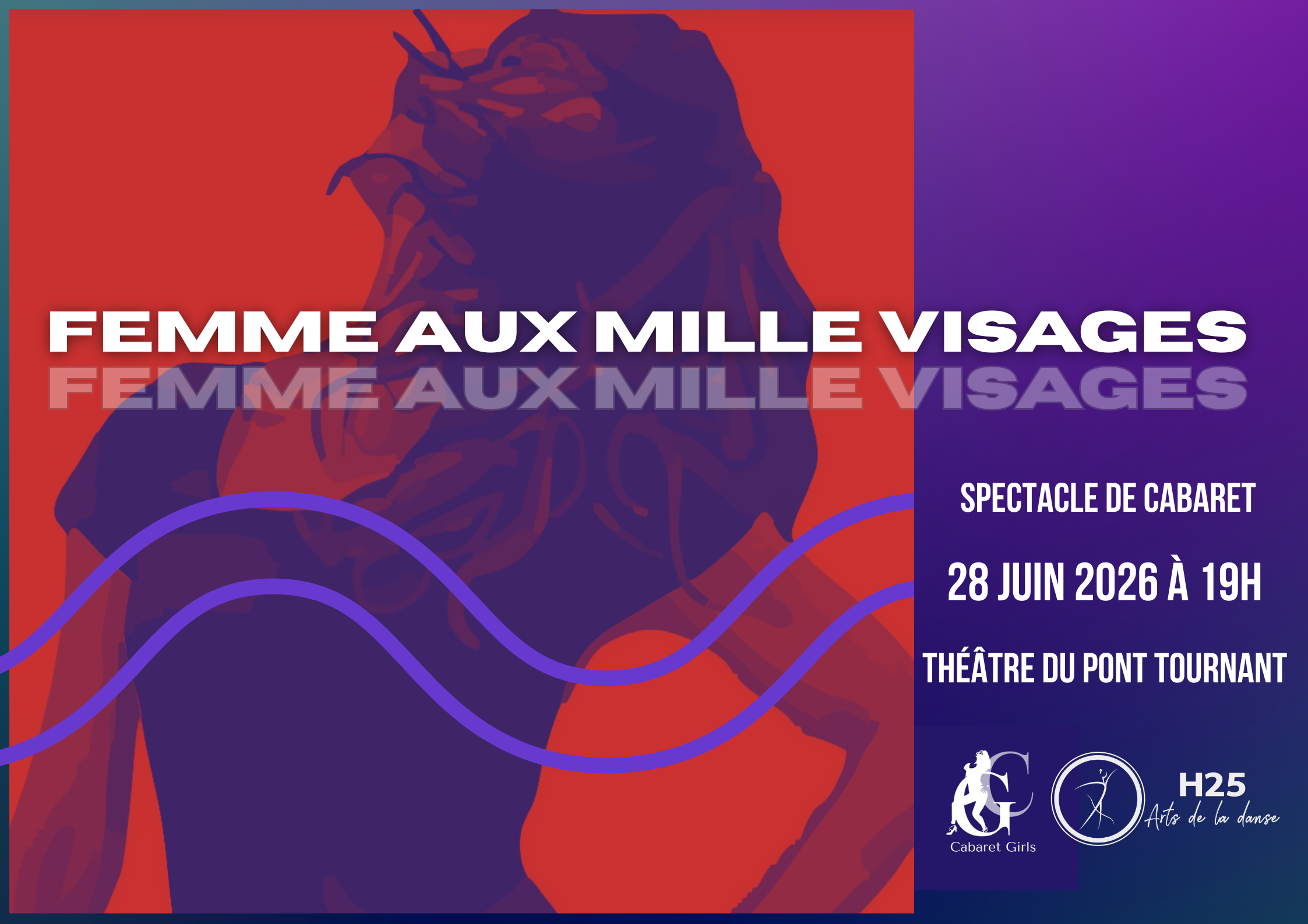 Femme aux mille visages - Spectacle de cabaret 2026 1